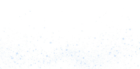 Soft blue sparkling overlay with a dreamy atmosphere, featuring scattered light particles creating a whimsical effect for artistic backgrounds and design projects