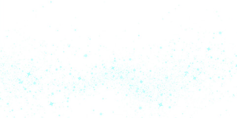 Light blue sparkling png overlay with shimmering particles creating a magical atmosphere for creative design projects, enhancing visual storytelling and artistic expression