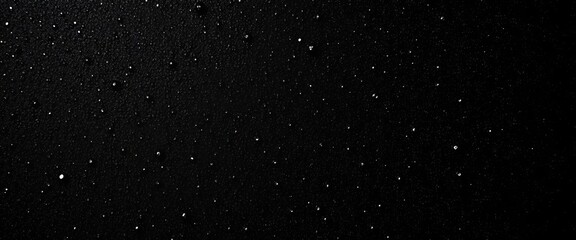 Obraz premium Intricate black background with dense glitter, creating a luxurious, dark sparkle, abstract, glittering