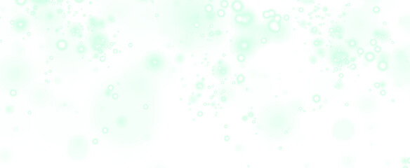 Soft green bokeh overlay with blurred circular shapes creating a dreamy atmosphere, ideal for backgrounds and design projects requiring a gentle touch of color and texture