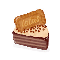 piece of chocolate cake