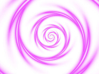 Abstract pink swirl design with smooth gradients and dynamic motion, creating a vibrant and energetic visual effect for backgrounds or overlays in creative projects
