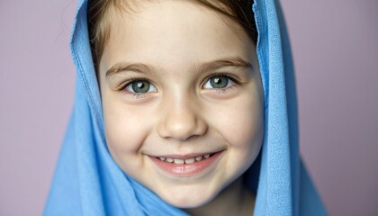 Little girl, close up