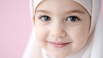 Little girl, close up