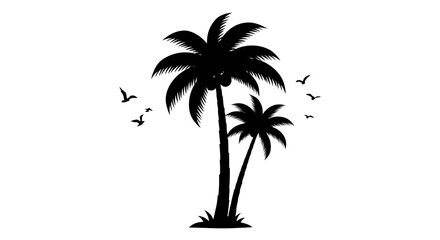 palm tree vector illustration