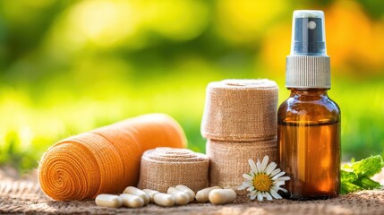 Healing Essentials with Natural Remedies and Herbal Ingredients