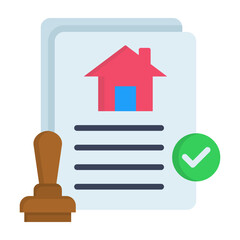 Asset Register Flat Vector Icon