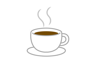 Obraz premium コーヒーカップのアイコン