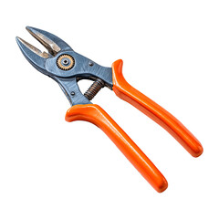Obraz premium Bolt cutters, isolated on transparent background
