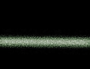 luminous stripe on a black background