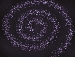 Light explosion, twinkling sparks, stardust background for Christmas