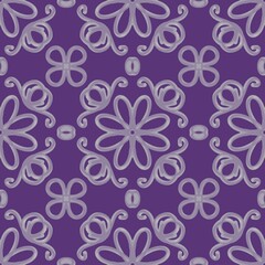 seamless floral background in pastel colors