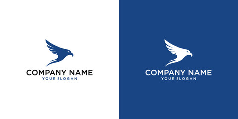 Eagle Bird Logo Vector Template. Business Logo Concept