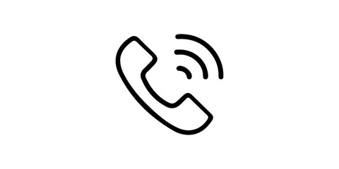 Vector icon phone tube call. Phone icon. Telephone symbol. Contact us. Vector illustration.