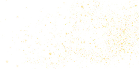 Soft golden glitter overlay on a white background, creating a dreamy and ethereal atmosphere, perfect for enhancing designs and adding a touch of elegance and sparkle