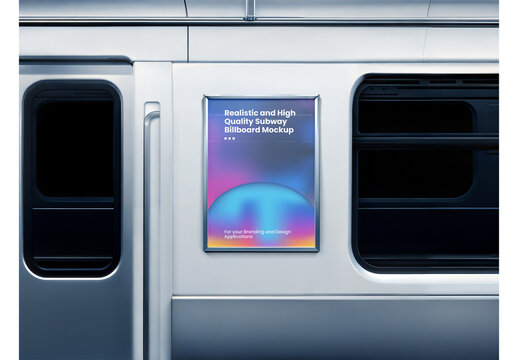 Subway Billboard Mockup 136