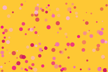 Abstract geometric design featuring circles of various sizes and colors
