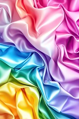 Fototapeta premium Abstract Pastel Gradient Satin Background