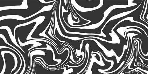 Abstract optical illusion seamless pattern. Psychedelic waves print background. 1970s trippy seamless pattern. Marble acrylic pattern, wood texture, watercolor marble background.