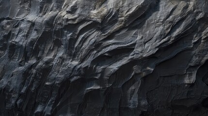 Black sand texture, ideal for nature themes and material designs