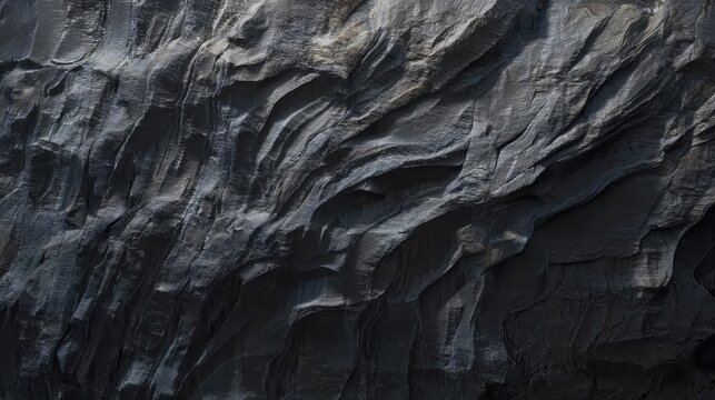 Black sand texture, ideal for nature themes and material designs