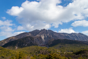 桜島の御岳