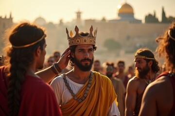 David's Coronation: A Symbol of Unity and Power in Jerusalem
