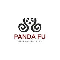 panda logo panda mascot logo 