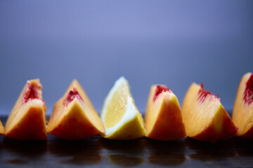  be not the same. be diffrent. Be exclusive. Be special. peaches and lemon.