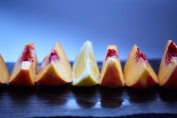  be not the same. be diffrent. Be exclusive. Be special. peaches and lemon.