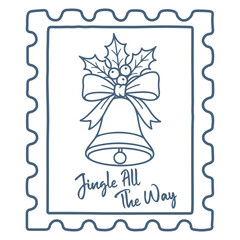 Christmas Bell Stamp
