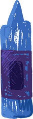 Crayon, pencil, pen or marker Illustration  