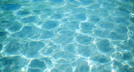 Obraz premium Turquoise Water Surface Detail