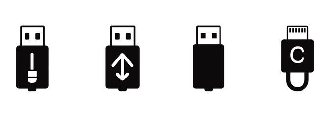 WebExplore a diverse collection of USB connector icons representing innovation, connectivity, and modern technology, ideal for illustrating data transfer, device compatibility, and digital solutions