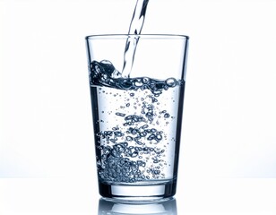 Sprudelwasser ins Glas