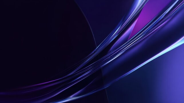 Liquid glass wave background with holographic effects, ideal for modern designs, digital art, and futuristic visuals