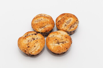 Top View of Muffins