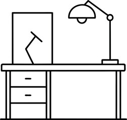 furniture icon set