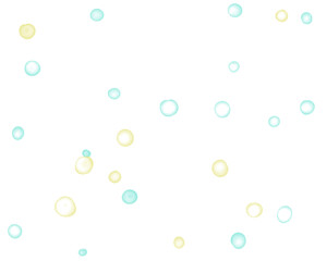 Light Blue Soap Bubble Background with Clean Natural Wellness Feel