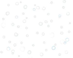 Light Blue Soap Bubble Background with Clean Natural Wellness Feel