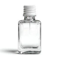 bottle of perfume isolated