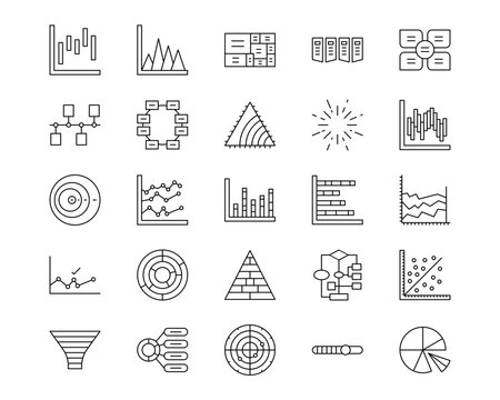 Infographic Line Vector Icons