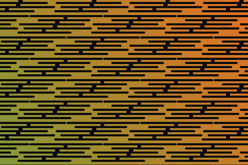 Black Lines and Dots Pattern Gradient Background Abstract Design