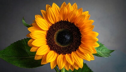 Close-up of a vibrant sunflower (1)