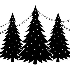 christmas tree vector