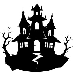 spooky-mansion-silhouette