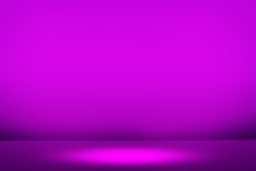 Abstract Dark Pink Room with Spotlight Background.