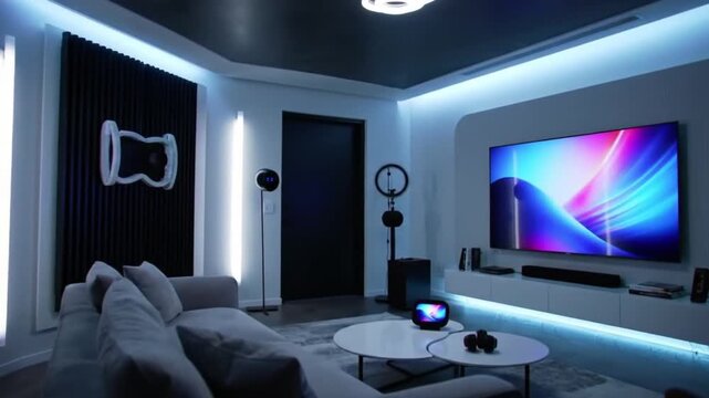 interior of a modern bedroom