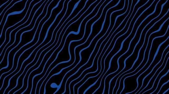 4k videos abstract blue wave line background seamless texture illustration color wallpaper tile curve lines technology looping animation