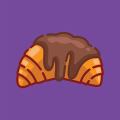 sweet and cute food vector